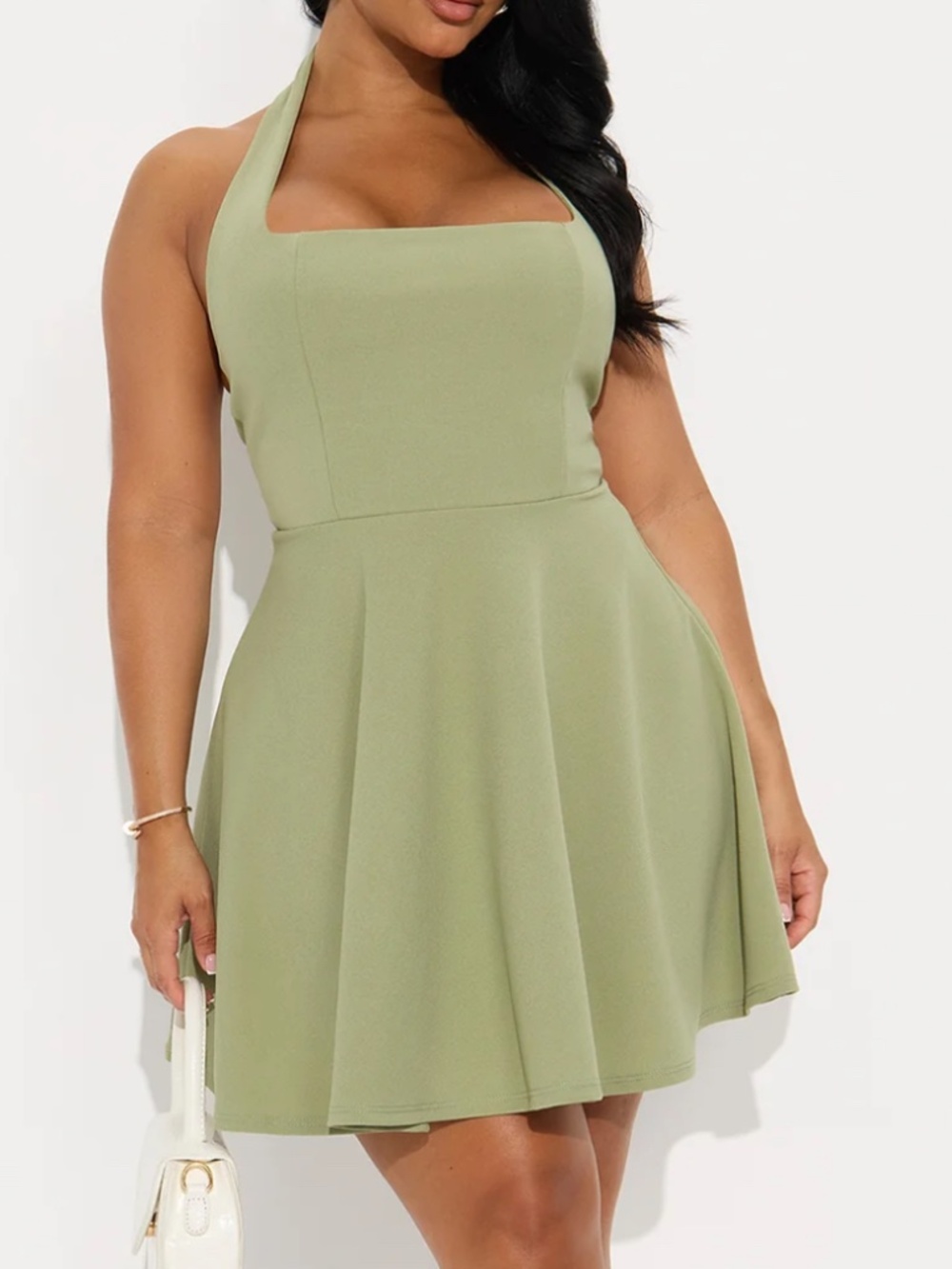 Alena Halter Mini Dress sz s